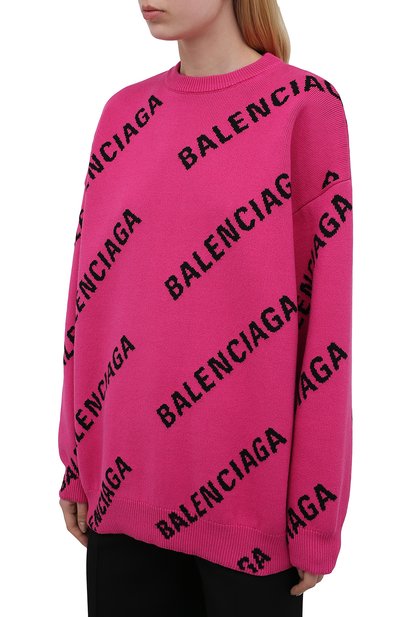 Свитер из хлопка и шерсти BALENCIAGA, арт. 657528/T3200, фото 3