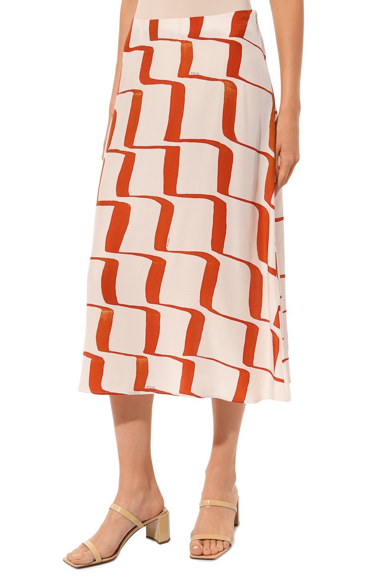 Шелковая юбка KITON, арт. D55204K0975B, фото 3