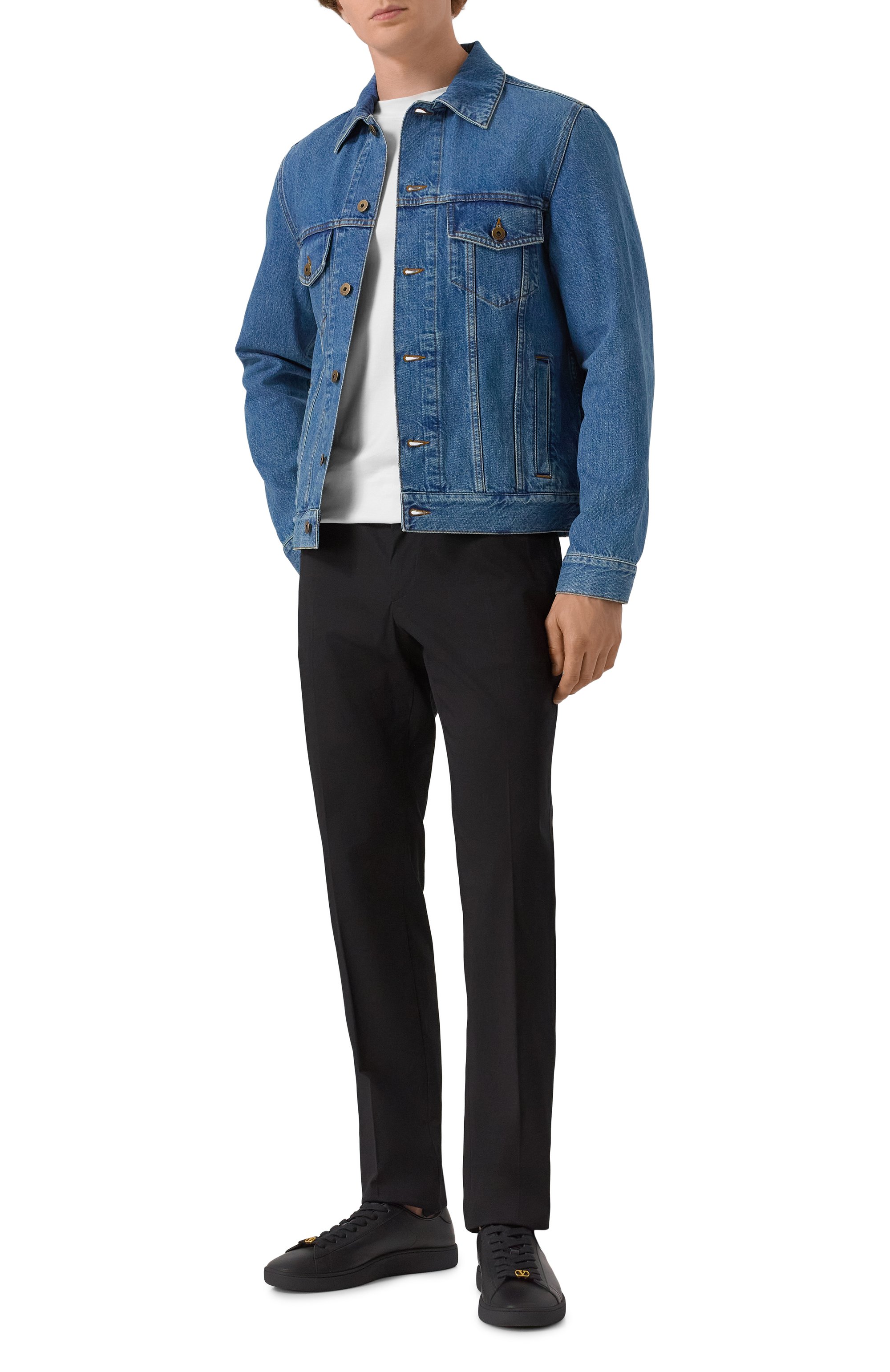 Кожаные кеды royco VALENTINO, арт. 7Y2S0K34/BYA, фото 2