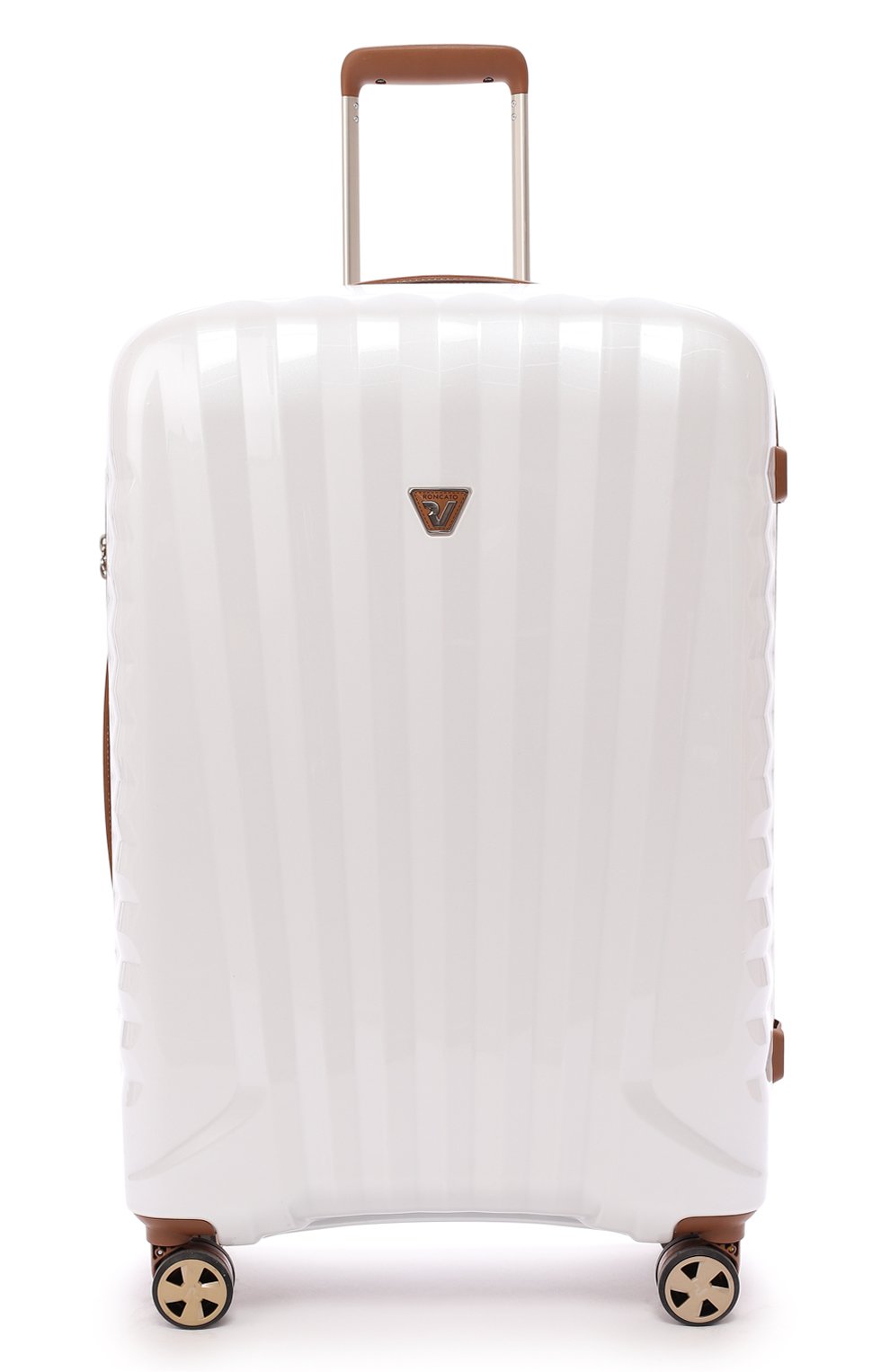 Дорожный чемодан uno zip deluxe medium RONCATO белого цвета по цене 37500 руб., арт. 52120460, фото 5 Дорожный чемодан uno zip deluxe medium RONCATO, арт. 52120460, фото 5