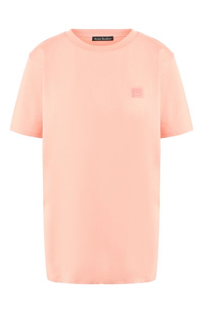 Женская хлопковая футболка ACNE STUDIOS, арт. AL0038