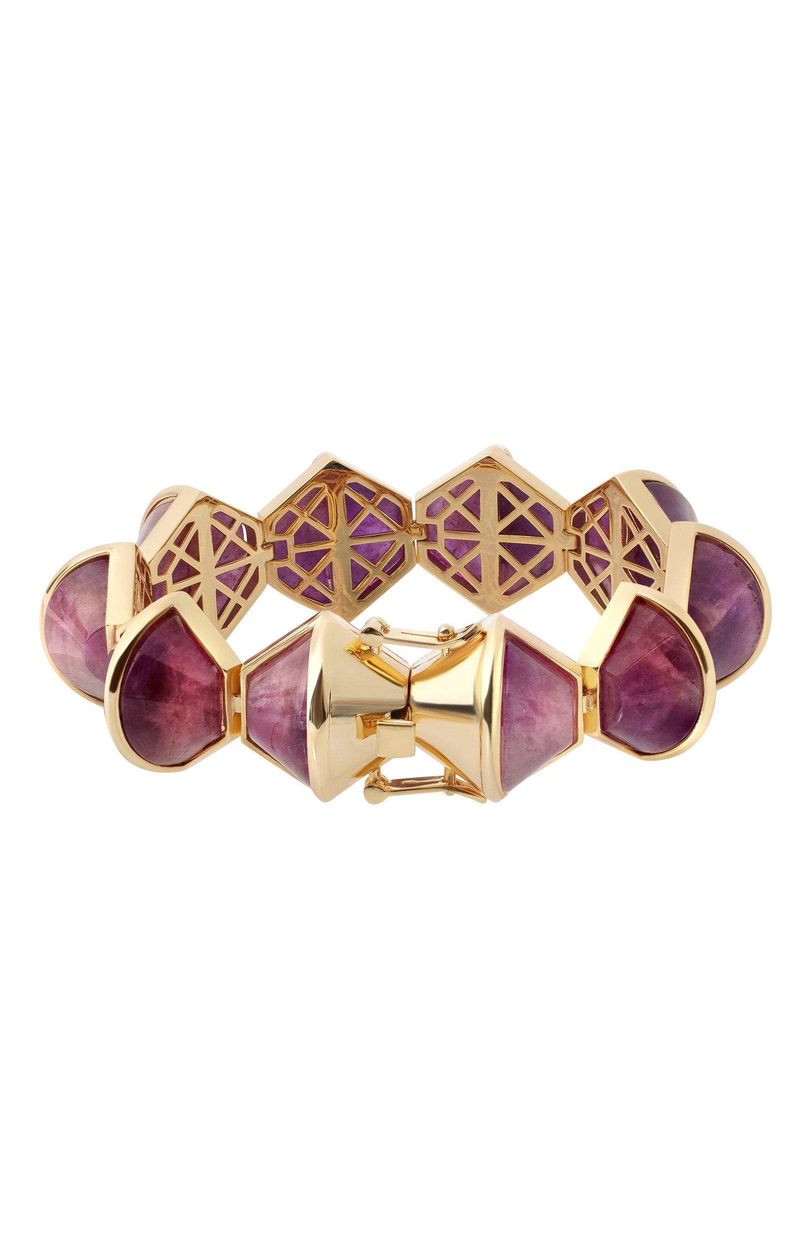Браслет EDDIE BORGO фиолетового цвета по цене 59950 руб., арт. BR930502AME, фото 3 Браслет EDDIE BORGO, арт. BR930502AME, фото 3