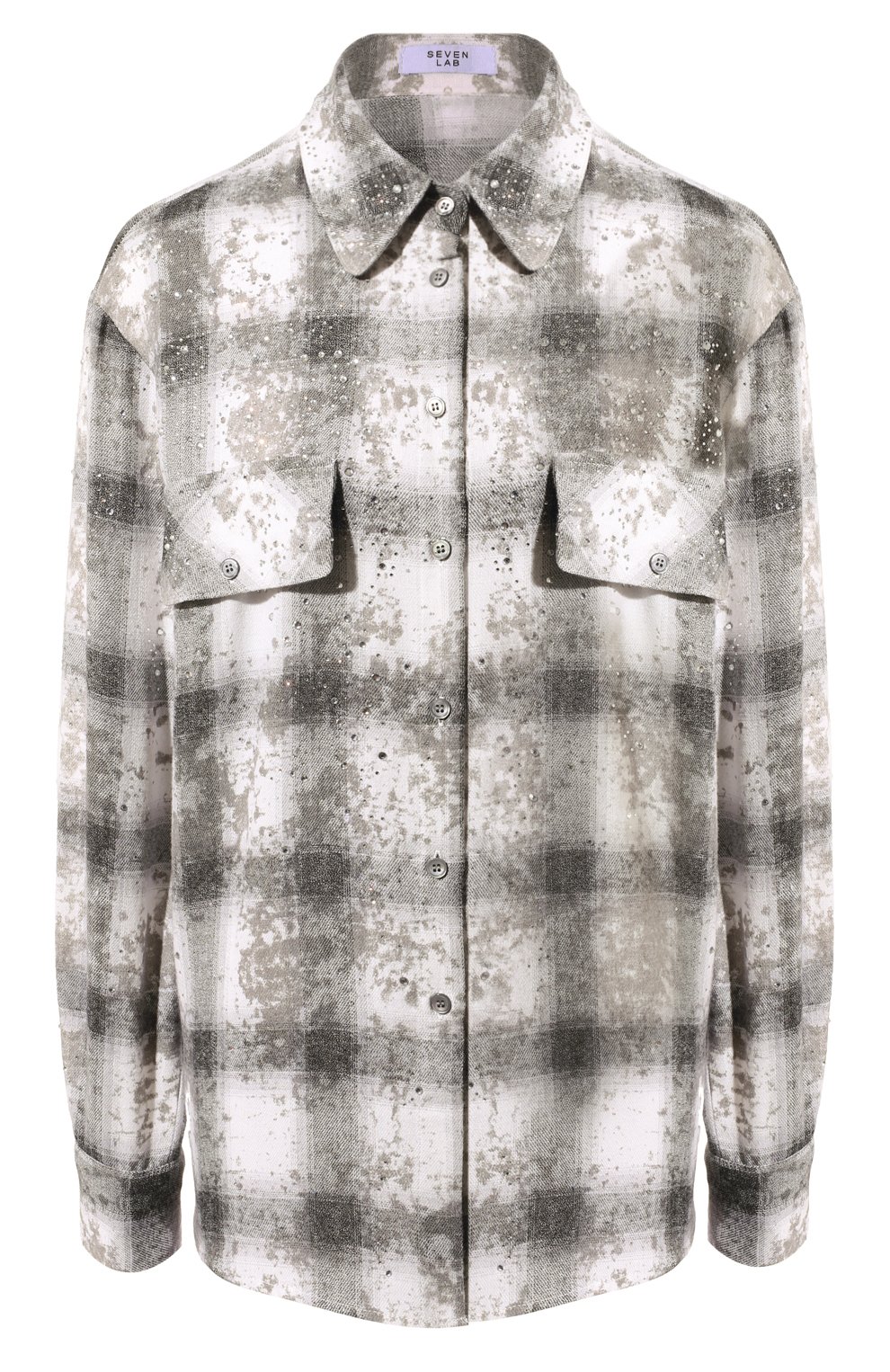 Хлопковая рубашка SEVEN LAB, арт. СBC.LK.0329.203, фото 1