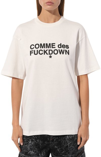 Хлопковая футболка COMME DES FUCKDOWN, арт. CDFD3171, фото 3