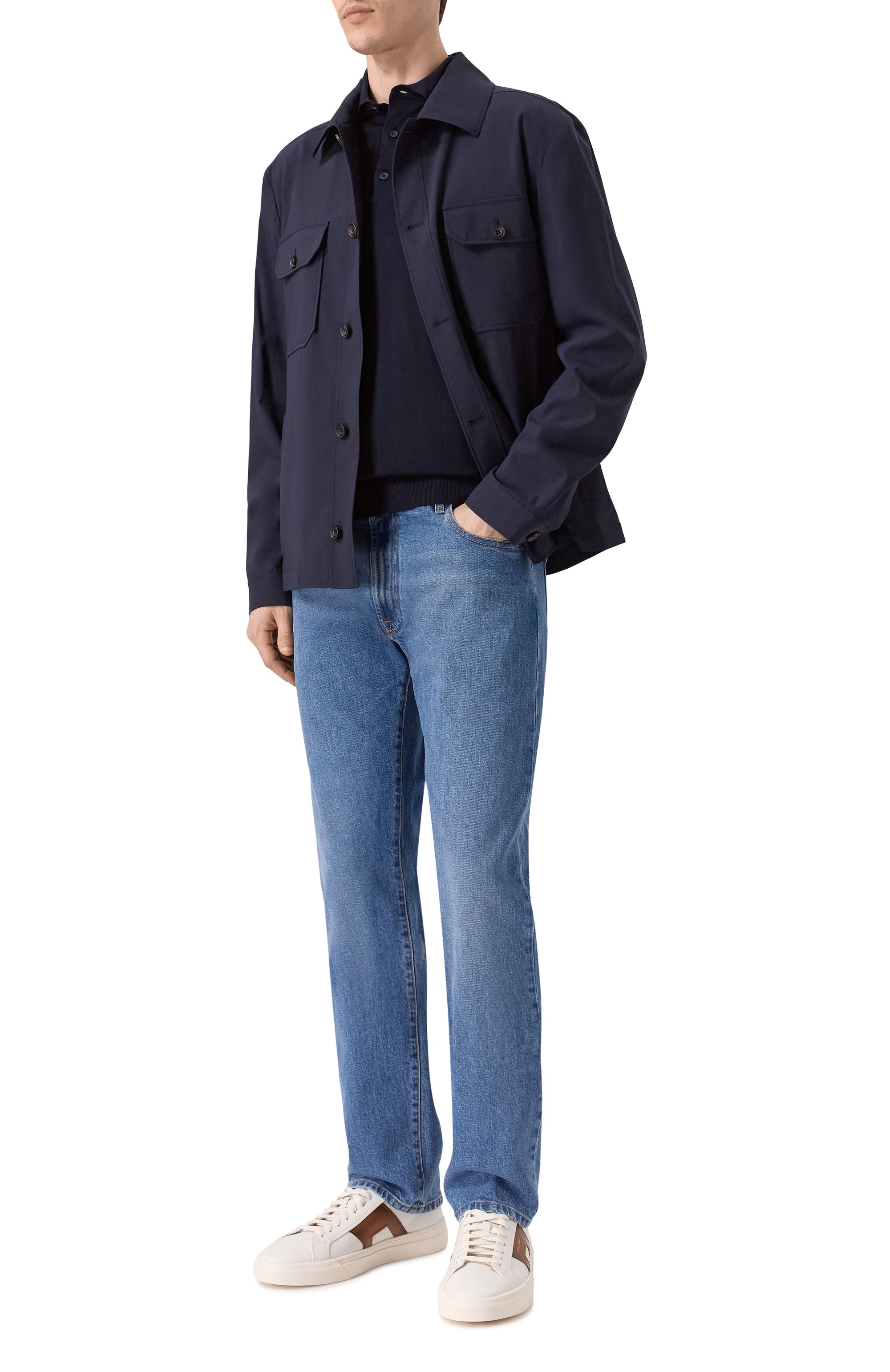 Шерстяное поло PAUL&SHARK, арт. 99311031, фото 2