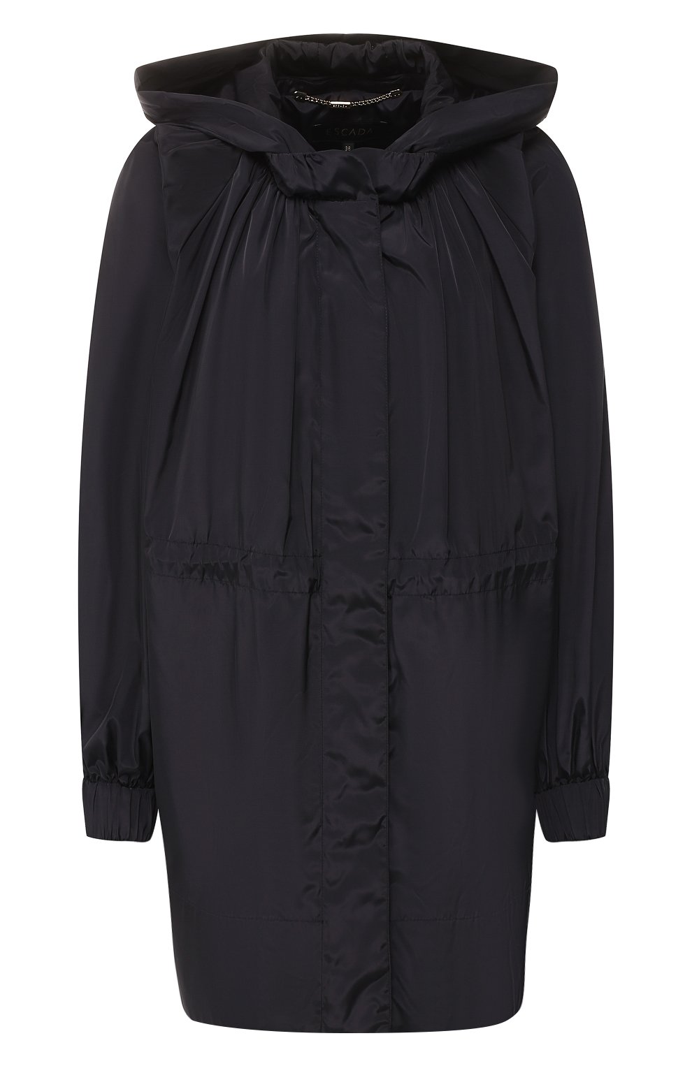 Куртка свободного кроя ESCADA темно-синего цвета по цене 68900 руб., арт. 5029586, фото 1 Куртка свободного кроя ESCADA, арт. 5029586, фото 1