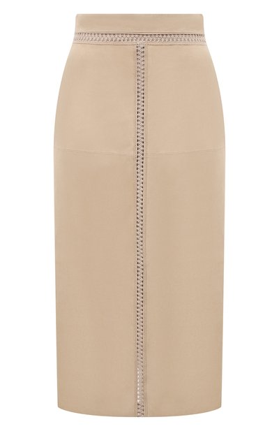 Женская замшевая юбка MVST, арт. ZBET-X1155-2