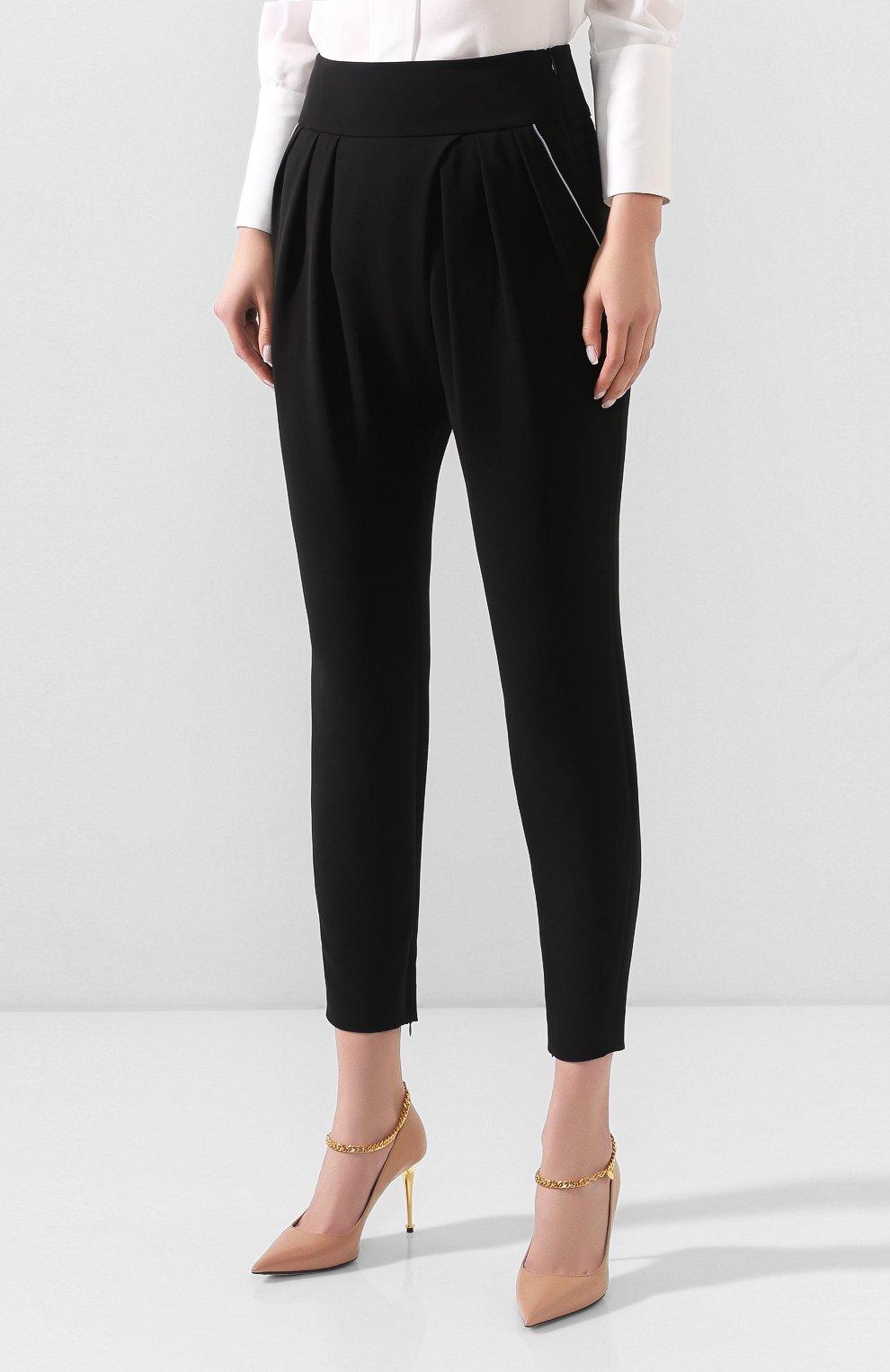 Шелковые брюки GIORGIO ARMANI, арт. 0SHPP0BY/T01TY, фото 3