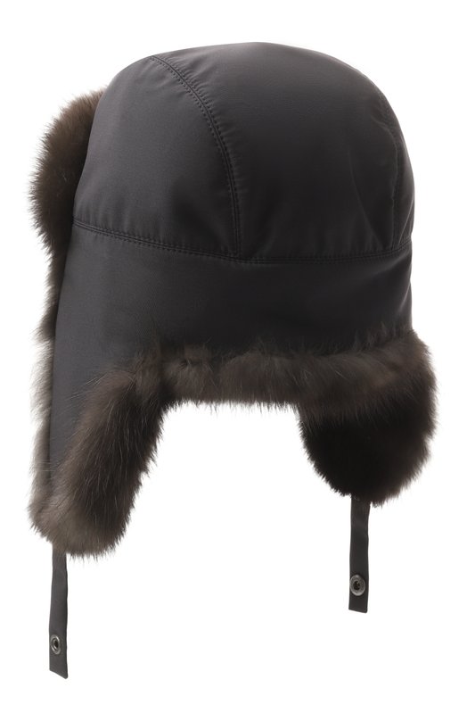 Шапка-ушанка Antistorm с отделкой из соболя Black Sable BS-MНASP-EB Серый  BS-MНASP-EB Фото 2