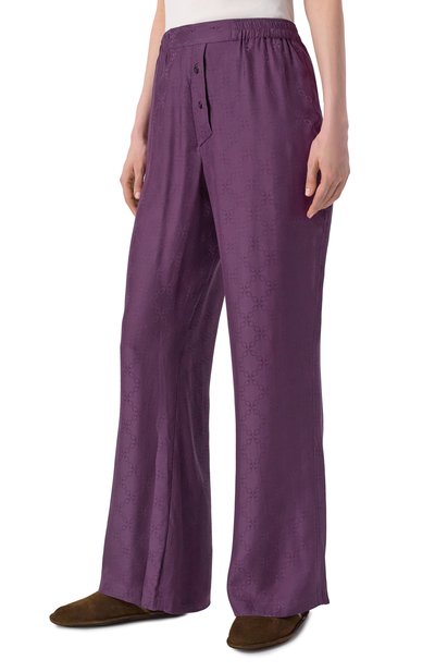 Шелковые брюки KIKI DE MONTPARNASSE, арт. H242PT106, фото 3