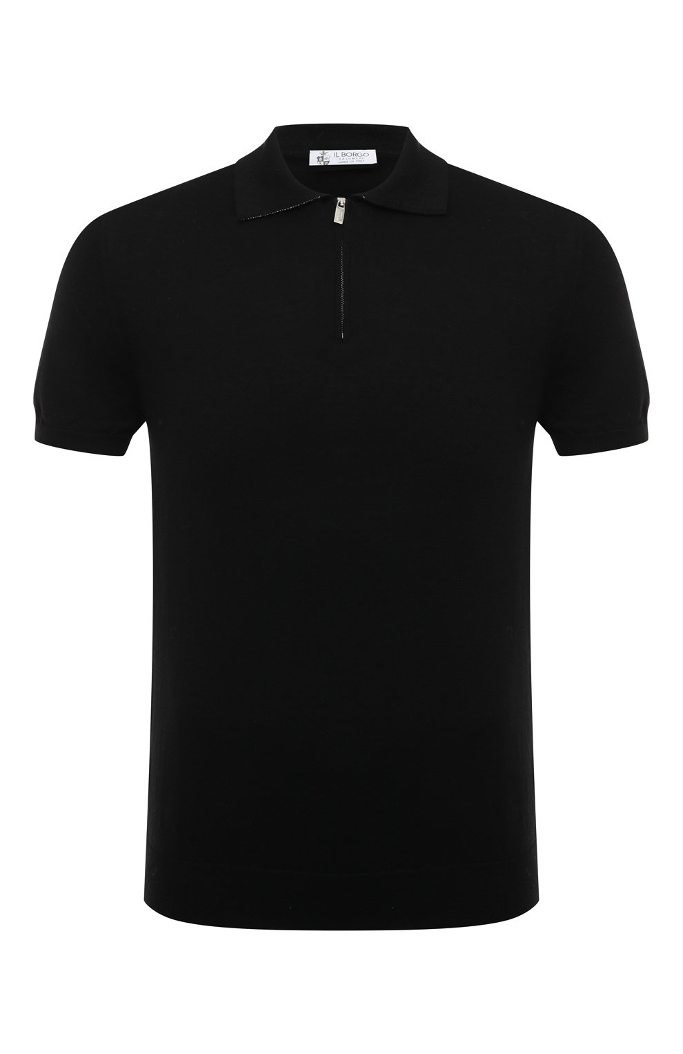 Поло из хлопка и шелка IL BORGO CASHMERE, арт. MS58-1431G0, фото 1