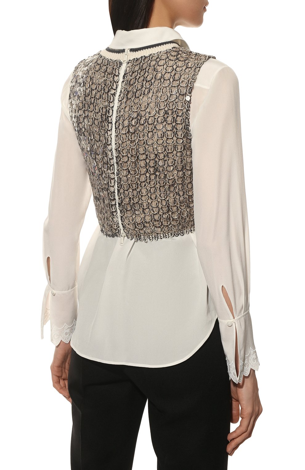 Топ с пайетками BRUNELLO CUCINELLI, арт. M3YR02520, фото 4