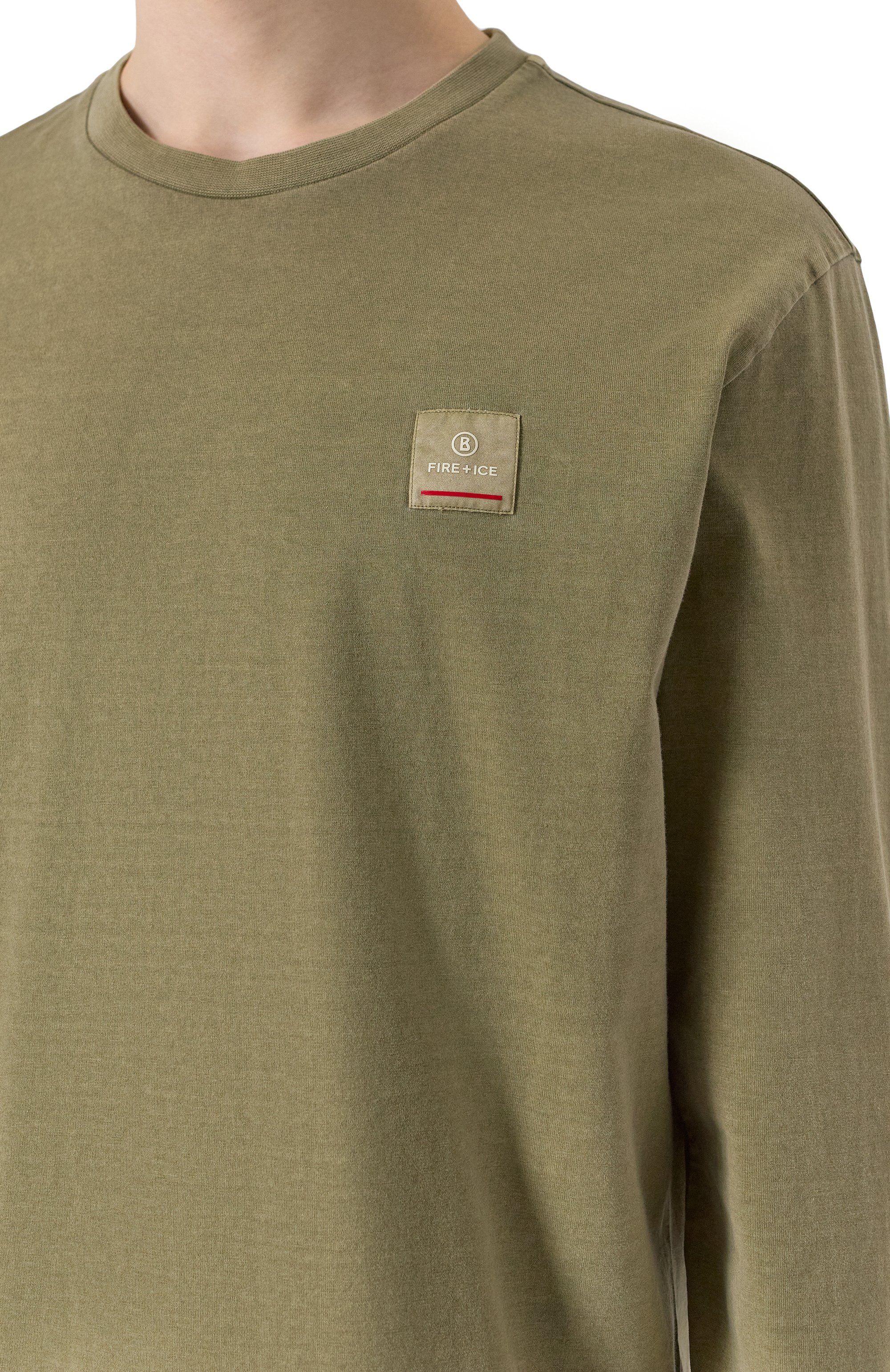 Хлопковый лонгслив BOGNER FIRE+ICE, арт. 54499608, фото 5