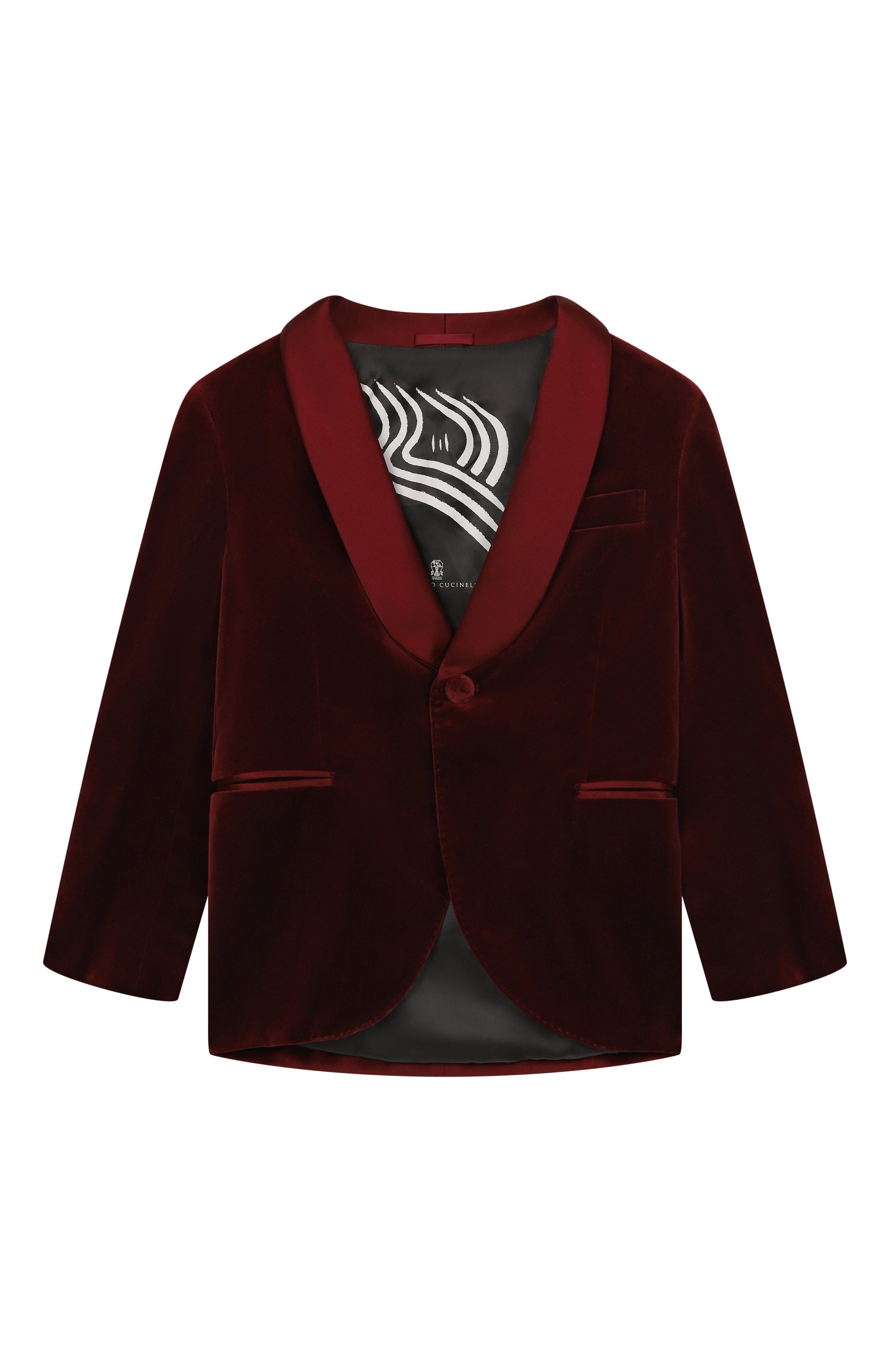 Бархатный пиджак BRUNELLO CUCINELLI, арт. BY475S719A, фото 1