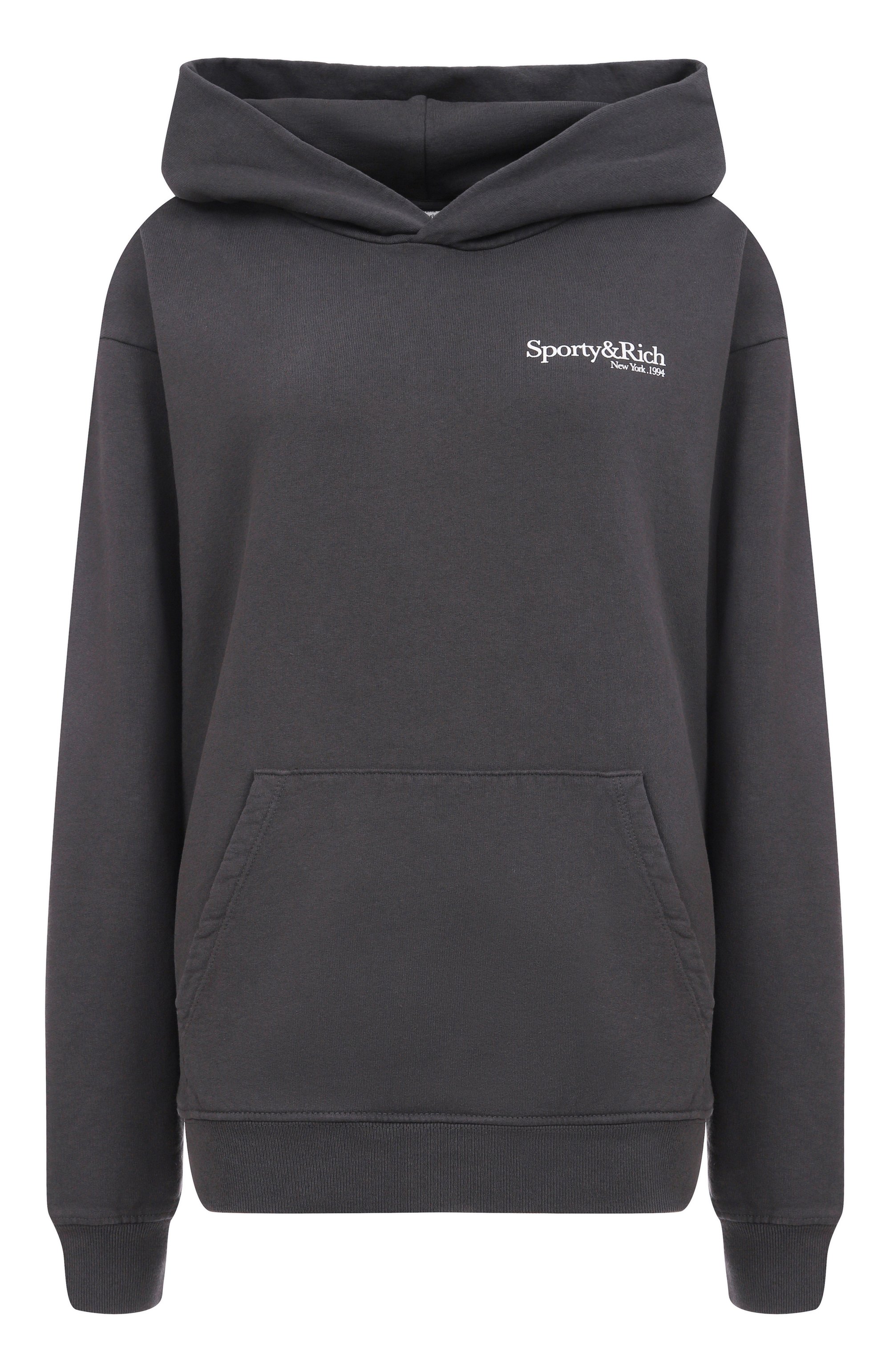 Хлопковое худи SPORTY AND RICH, арт. ST070622016BA02, фото 1
