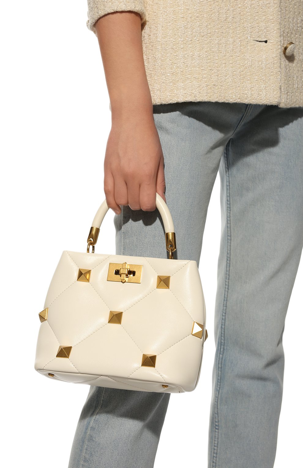 Сумка roman stud small VALENTINO, арт. WW0B0I97/BSF, фото 2