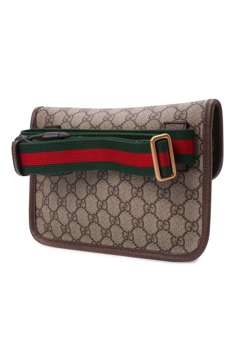 Текстильная поясная сумка gg supreme GUCCI, арт. 493930/9C2VT, фото 4