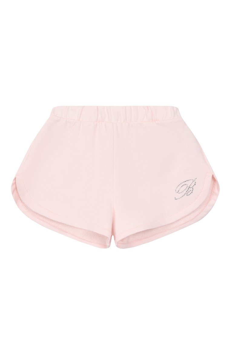 Хлопковые шорты BLUMARINE, арт. BGBE001.0.FF010/3A-5A, фото 1