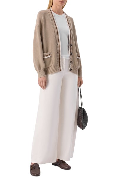 Хлопковый кардиган BRUNELLO CUCINELLI, арт. M19756306, фото 2