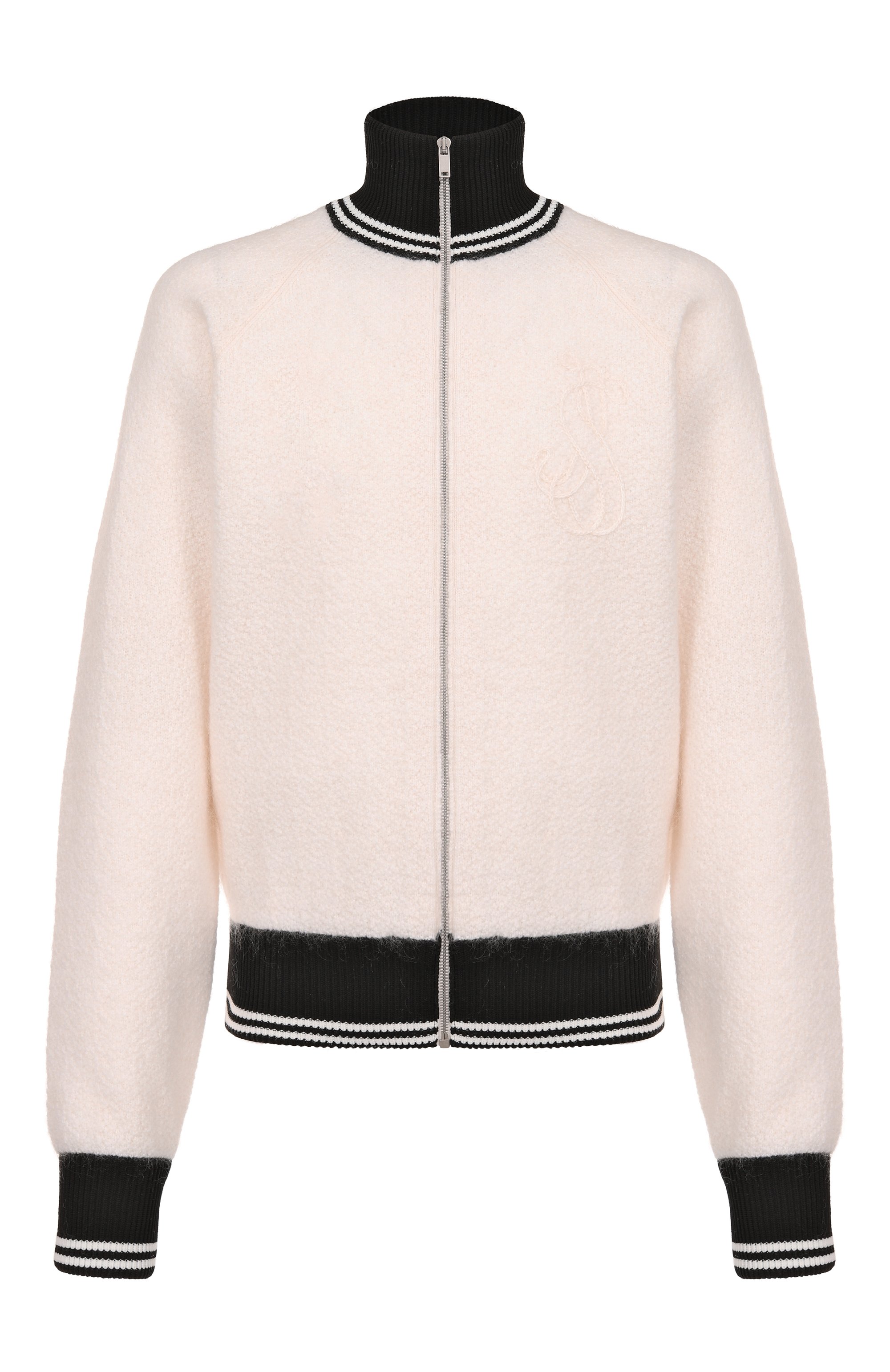 Кардиган JIL SANDER кремового цвета по цене 213000 руб., арт. J22HP0041-J14789, фото 1 Кардиган JIL SANDER, арт. J22HP0041-J14789, фото 1