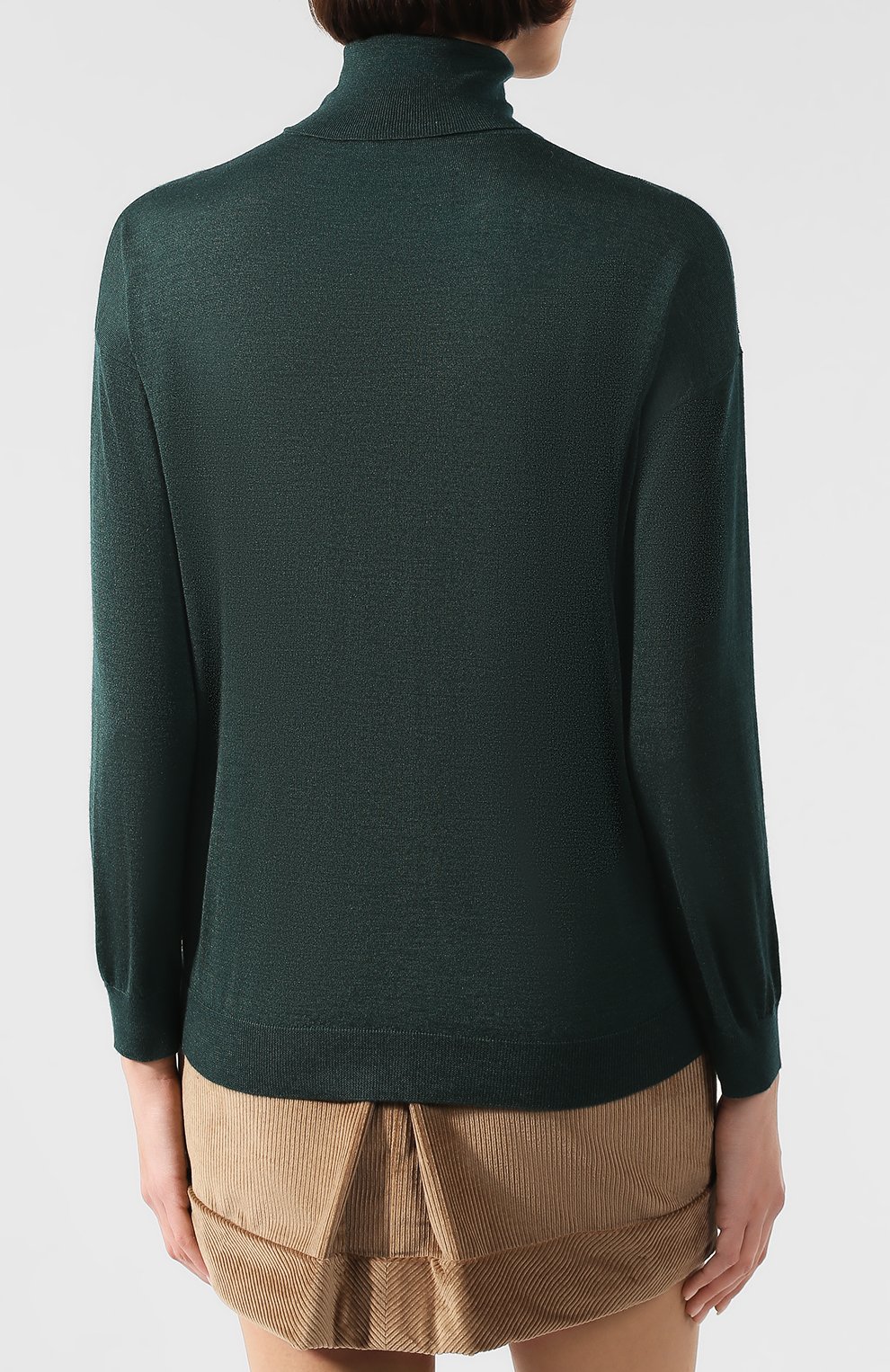 Водолазка из смеси кашемира и шелка BRUNELLO CUCINELLI, арт. M13830813, фото 4