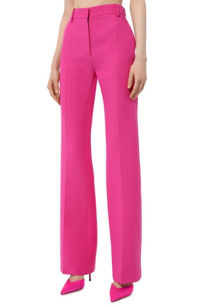 Брюки из шерсти и шелка VALENTINO, арт. 3B3RB5201CF, фото 3