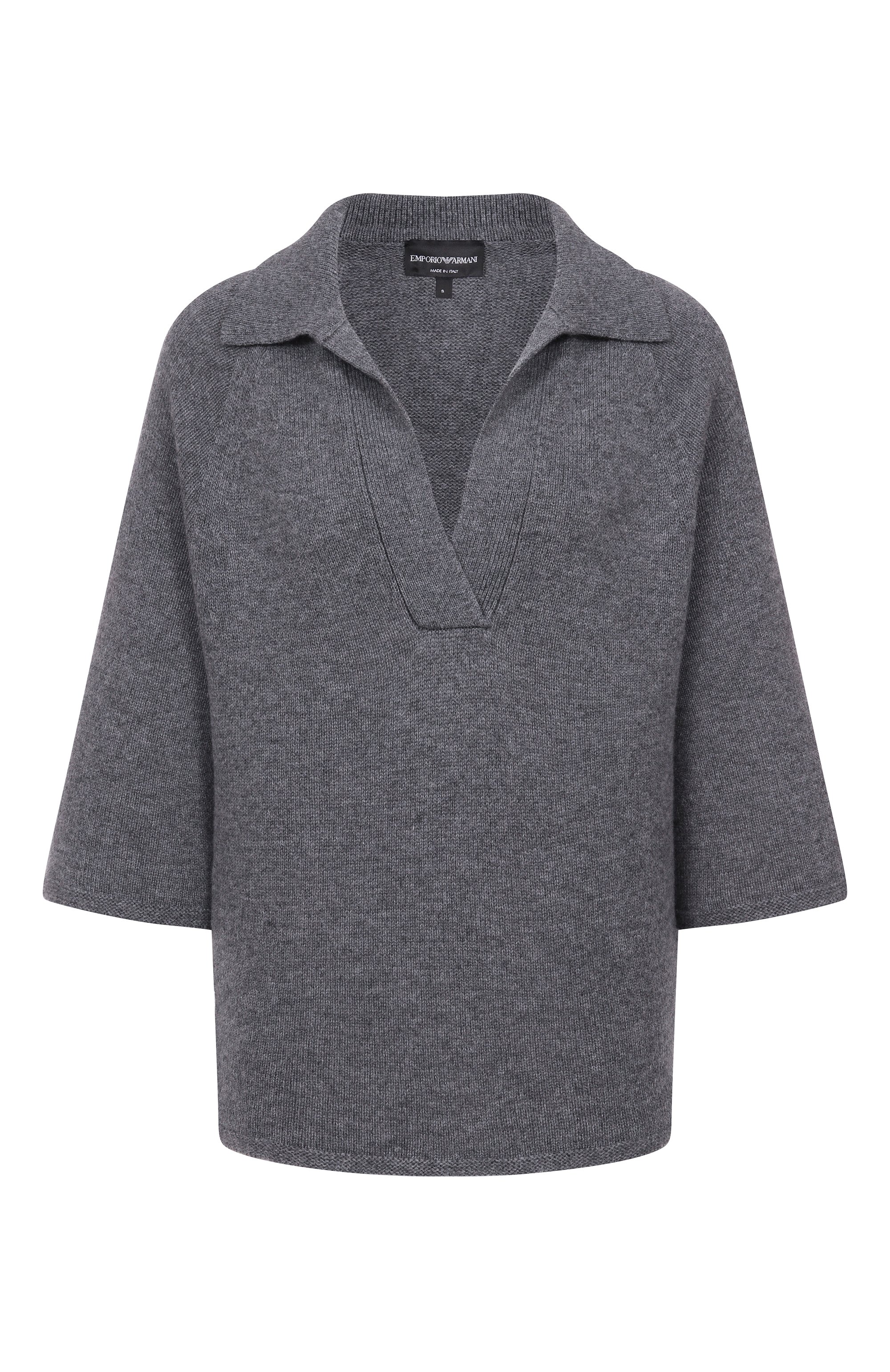 Поло из шерсти и кашемира EMPORIO ARMANI, арт. EW003197/AF20114, фото 1