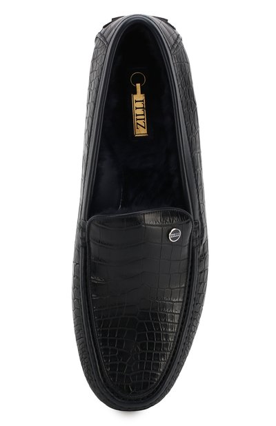 Мокасины из кожи крокодила ZILLI, арт. MDR-M007/005/CNIL, фото 5