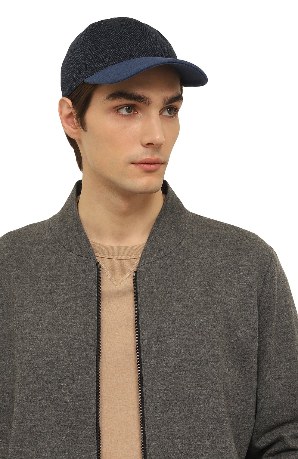 Хлопковая бейсболка CAPOBIANCO, арт. 14MC5.SP00., фото 2