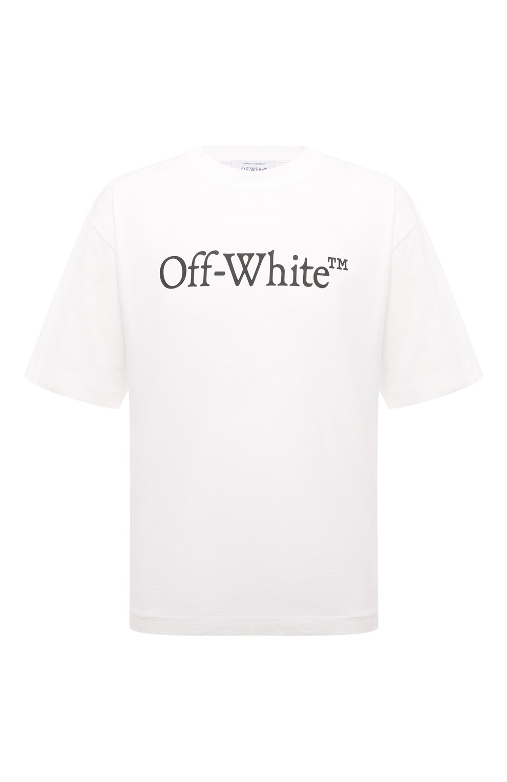 Хлопковая футболка OFF-WHITE, арт. 0MAA120C99JER008, фото 1