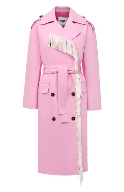 Хлопковый тренч MSGM, арт. 3041MDC04Y 217105, фото 1