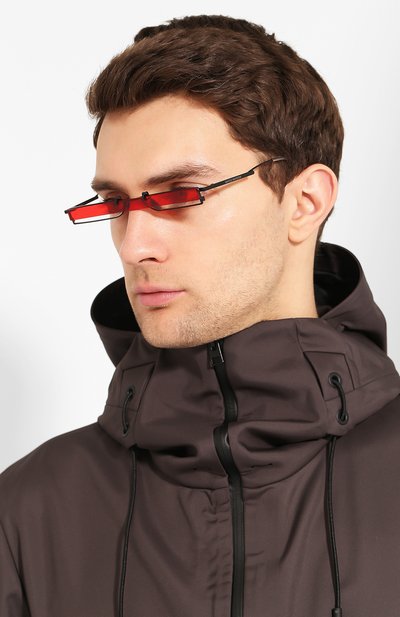 Солнцезащитные очки GENTLE MONSTER красного цвета по цене 37500 руб., арт. M0HENIC M01, фото 3 Солнцезащитные очки GENTLE MONSTER, арт. M0HENIC M01, фото 3