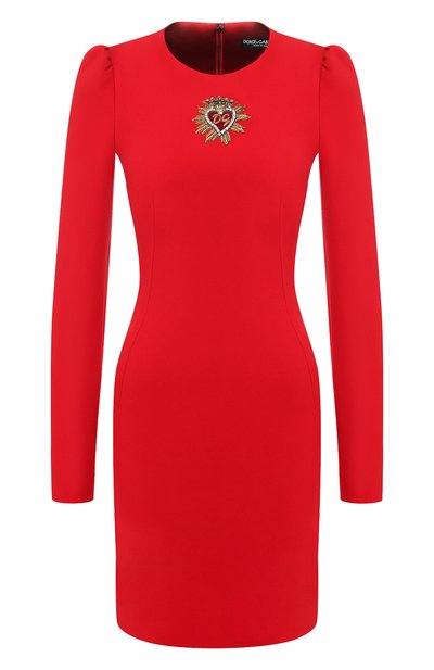 Женское мини-платье из вискозы DOLCE & GABBANA, арт. F6C2VZ/FURDV