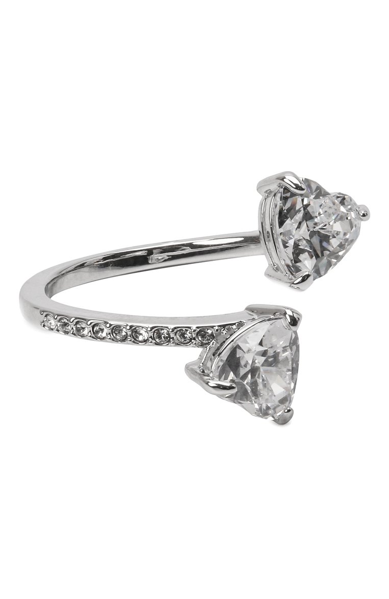 Женское серебряное кольцо attract soul heart SWAROVSKI купить в ...