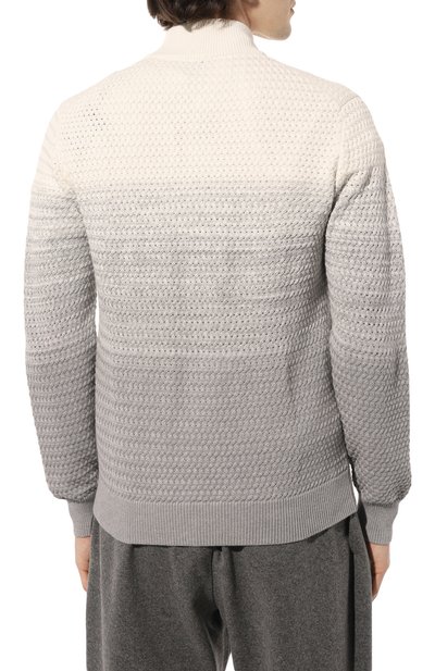 Кардиган из хлопка и шелка CORNELIANI, арт. 91M560-3125167, фото 4