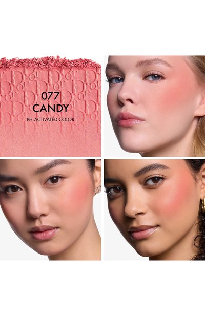 Румяна для лица dior backstage rosy glow, оттенок 077 конфета (4,5g) DIOR, арт. E000000739, фото 3