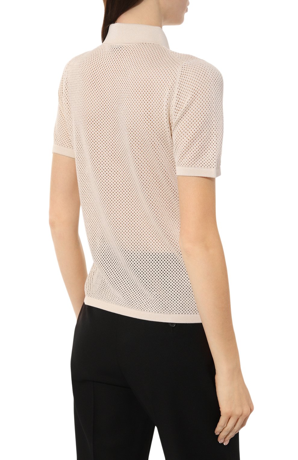 Шелковое поло KITON, арт. D55714, фото 4