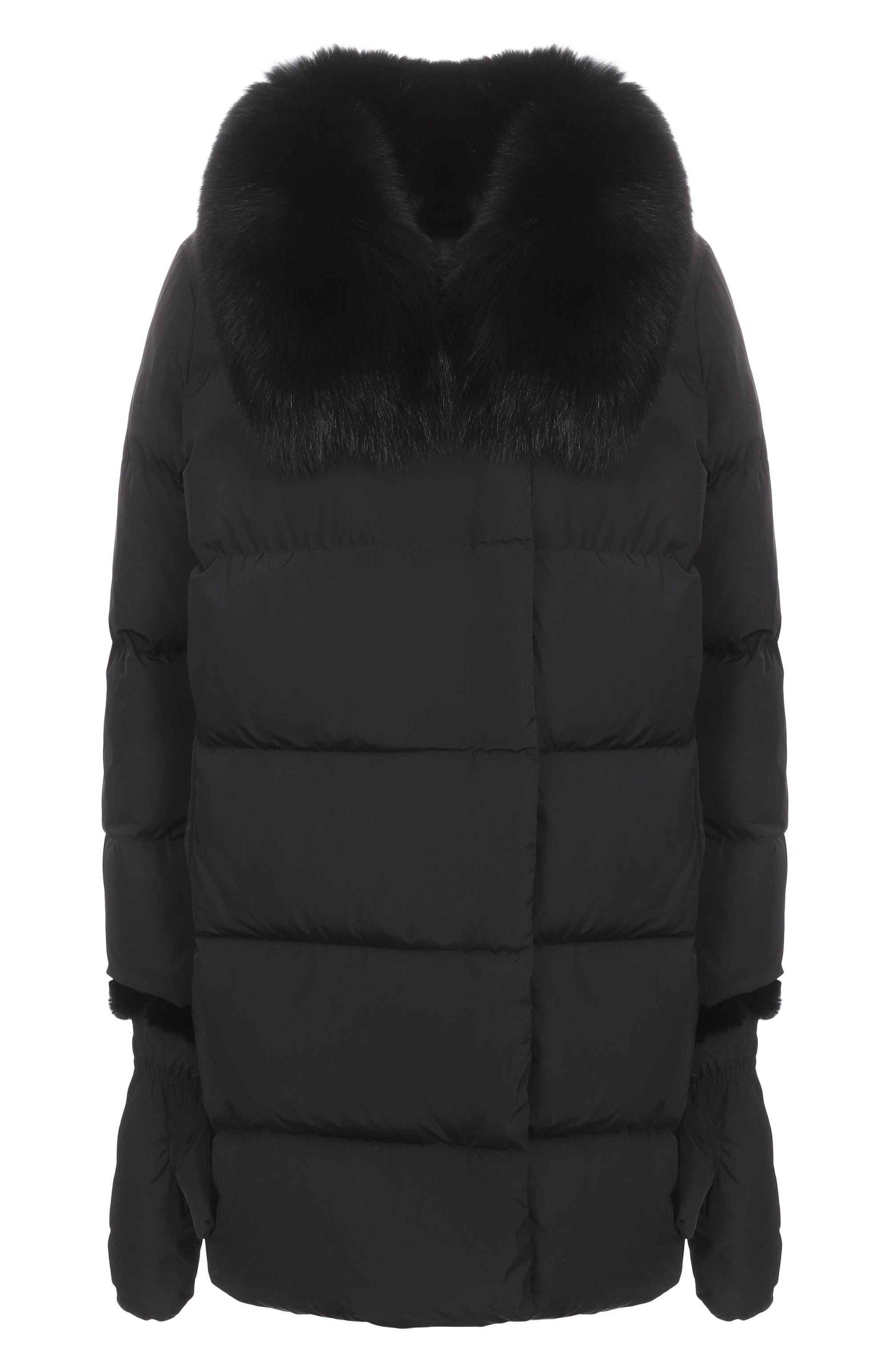 Пуховик с отделкой из песца YVES SALOMON, арт. M05690/D0TM, фото 1