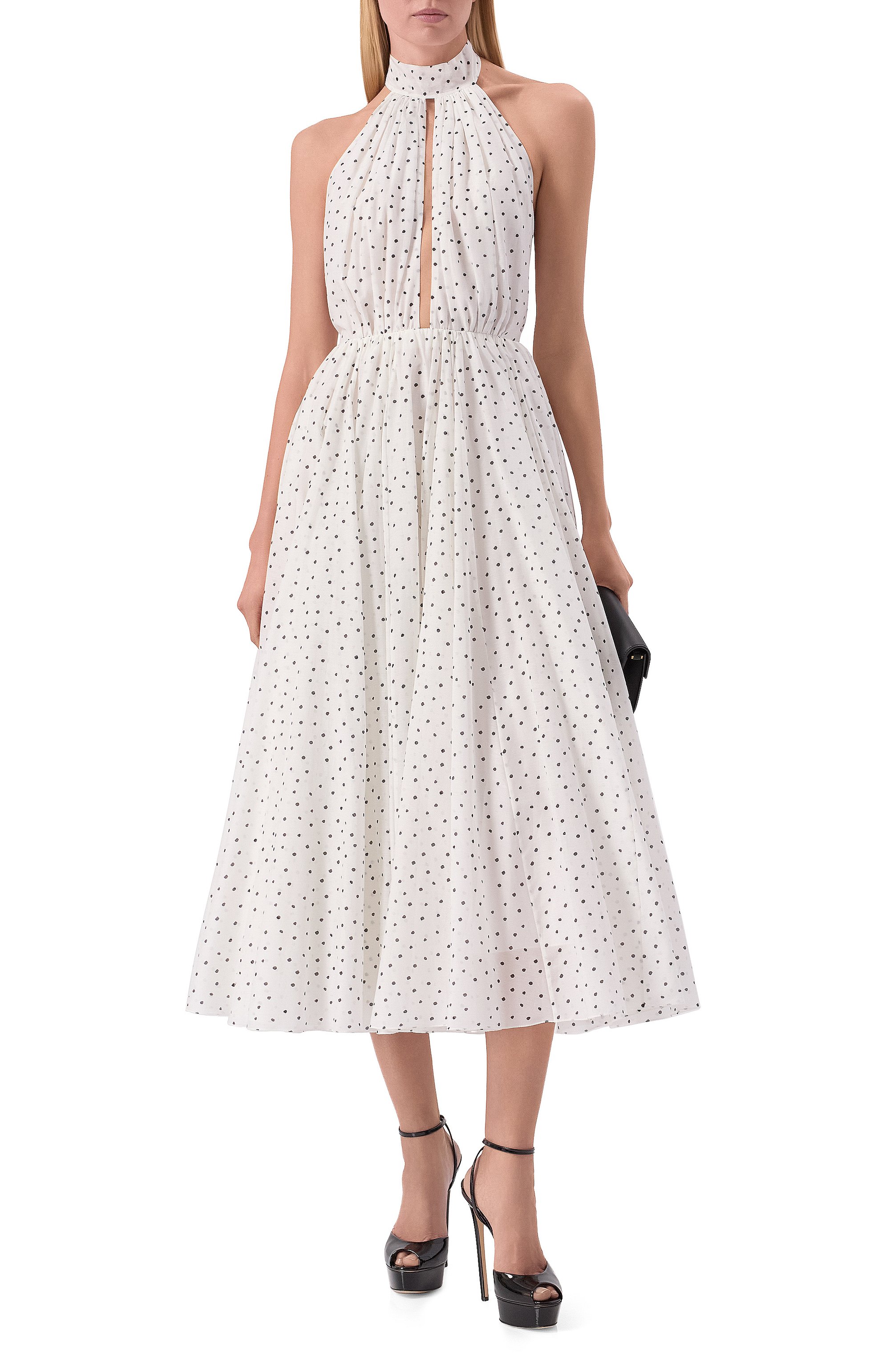 Платье из хлопка и шелка YVON, арт. 0 160022, фото 2