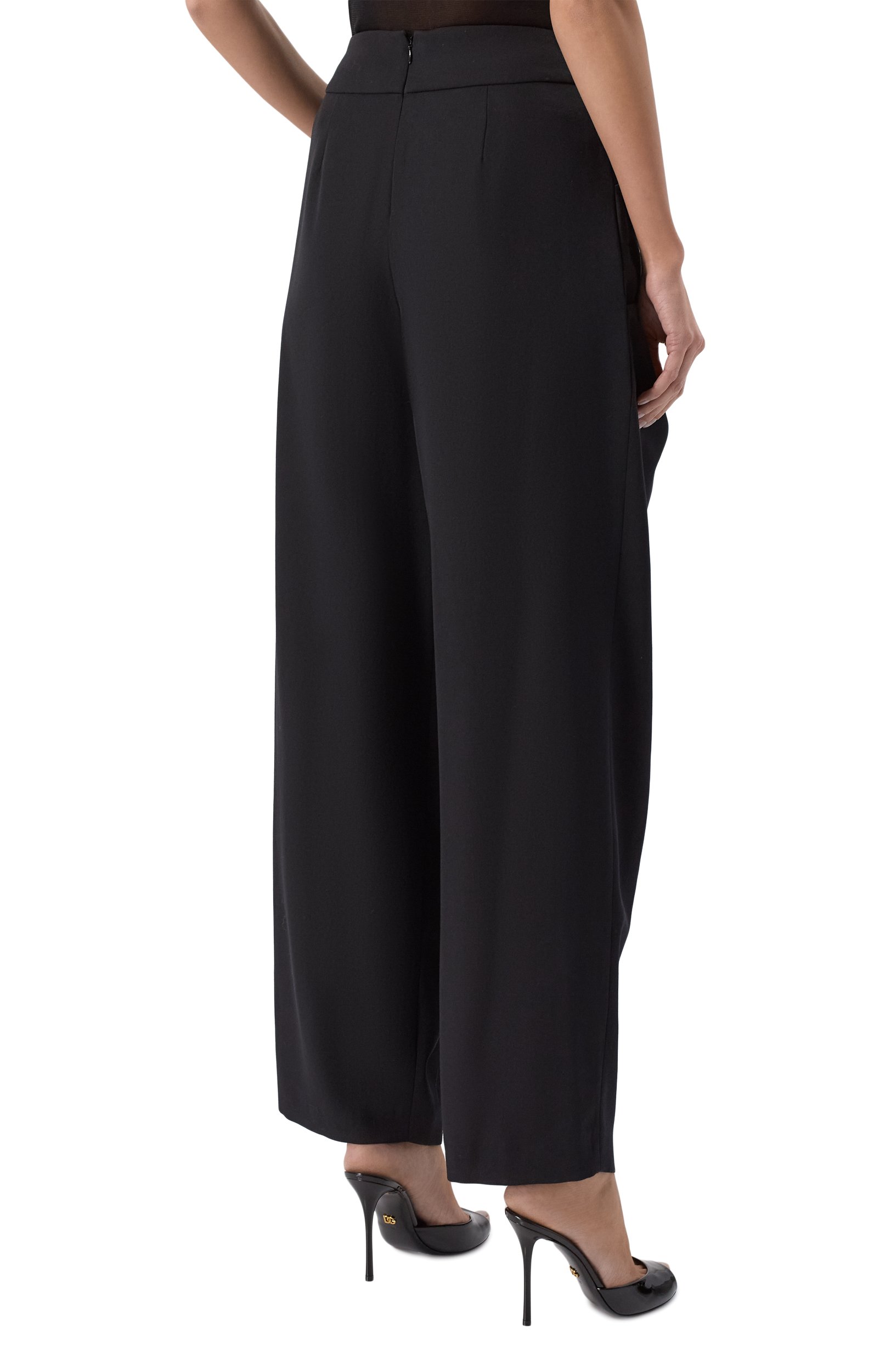 Шерстяные брюки BALMAIN, арт. HF1PN240/WC09, фото 4