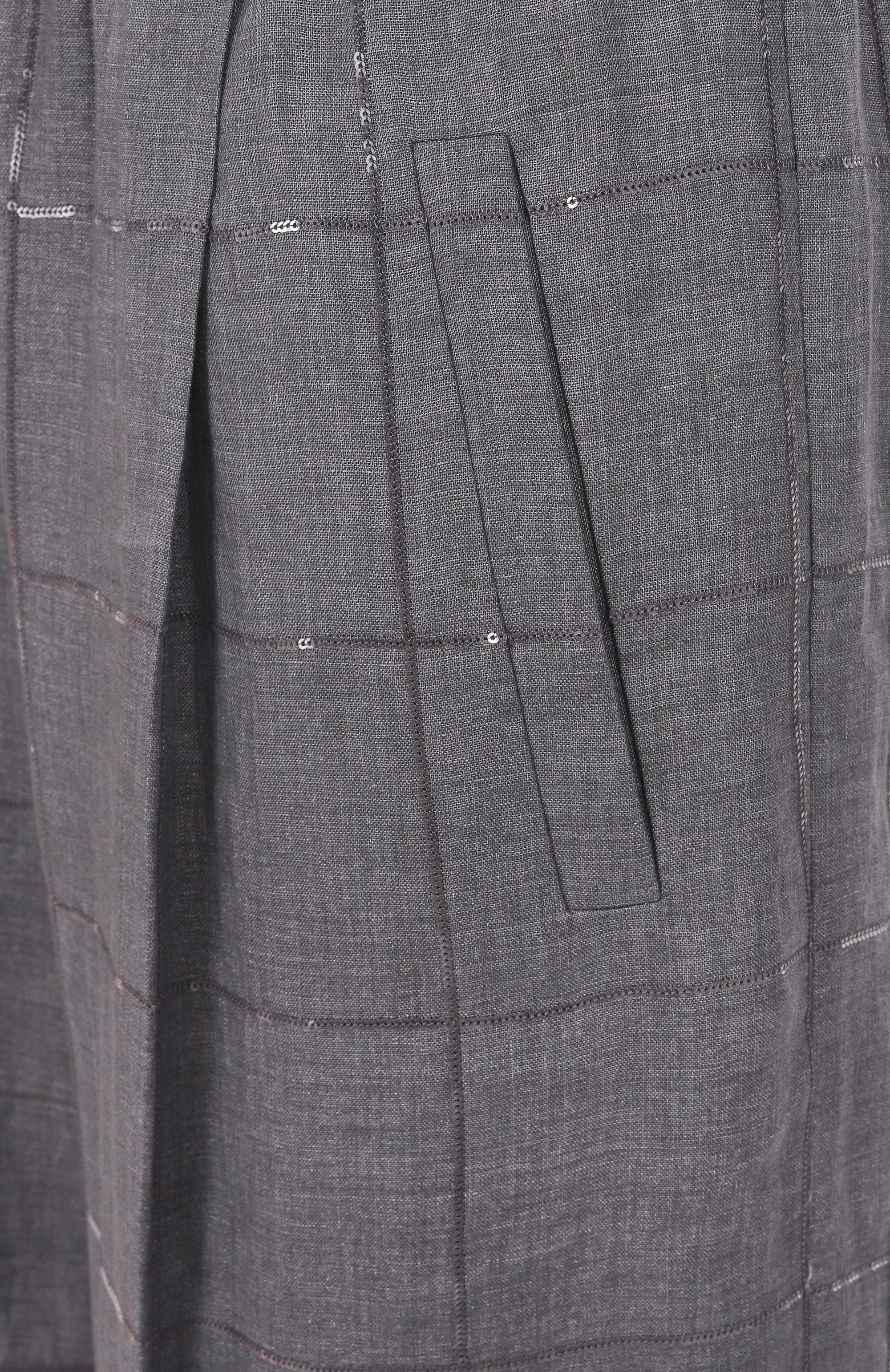 Льняные брюки BRUNELLO CUCINELLI, арт. MM633P8887, фото 6