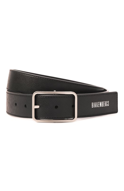 Кожаный ремень Dirk Bikkembergs BKCU00906M Чёрный BKCU00906M