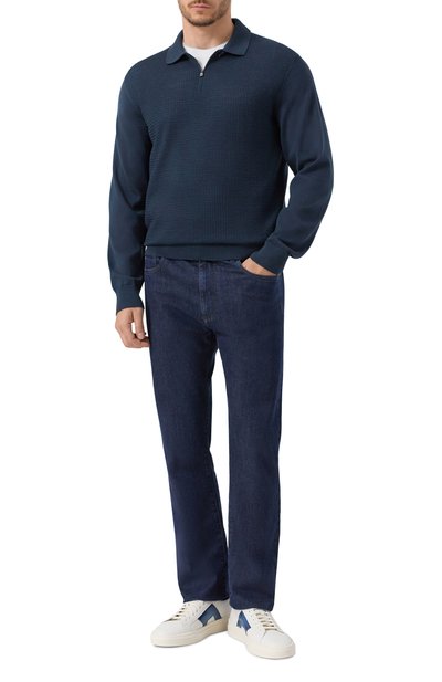 Шерстяное поло CORNELIANI, арт. 26M561-2625196, фото 2