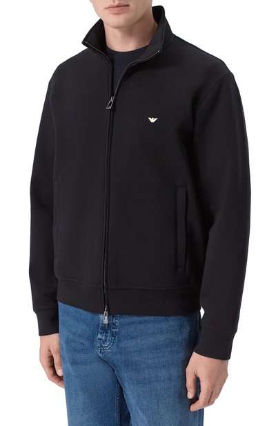 Хлопковая толстовка EMPORIO ARMANI, арт. EM004536/AF10013, фото 3