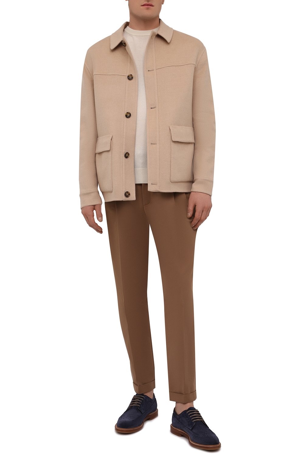 Замшевые дерби BRUNELLO CUCINELLI, арт. MZUS0FU834, фото 2