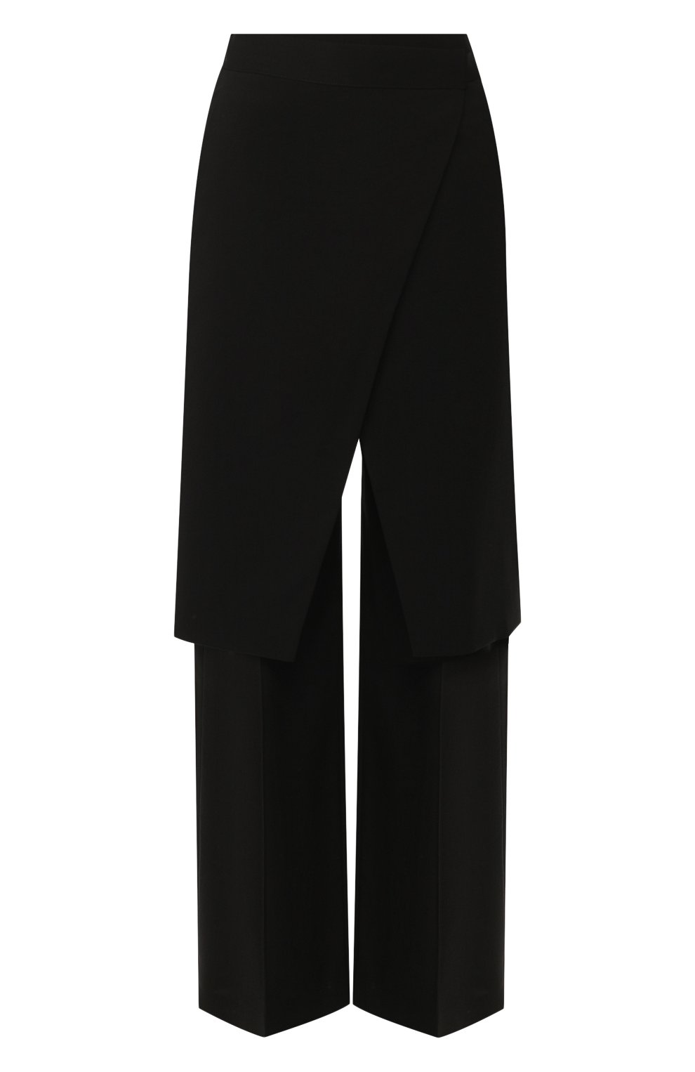 Шерстяные брюки MM6 черного цвета по цене 44700 руб., арт. S52KA0245/S52209, фото 1 Шерстяные брюки MM6, арт. S52KA0245/S52209, фото 1