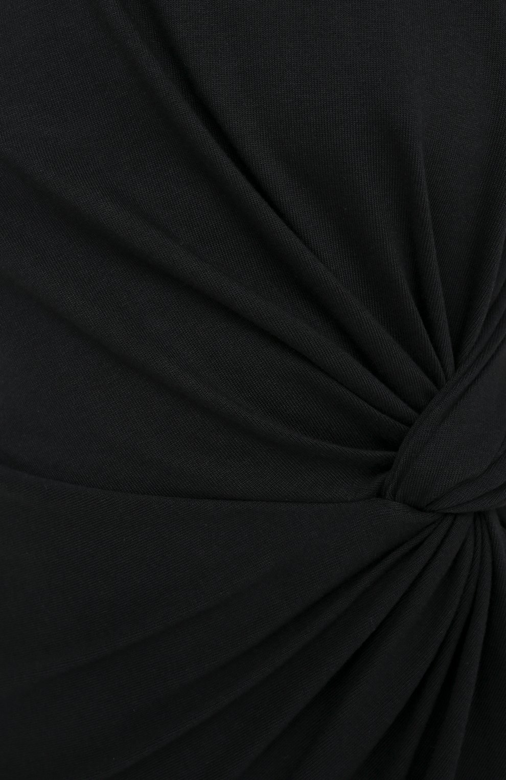 Платье из хлопка и вискозы ALEXANDERWANG.T черного цвета по цене 29900 руб., арт. 4CC2206058, фото 5 Платье из хлопка и вискозы ALEXANDERWANG.T, арт. 4CC2206058, фото 5