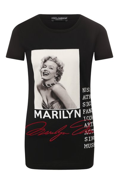 Хлопковая футболка DOLCE & GABBANA, арт. F8H32Z/G7VZD, фото 1