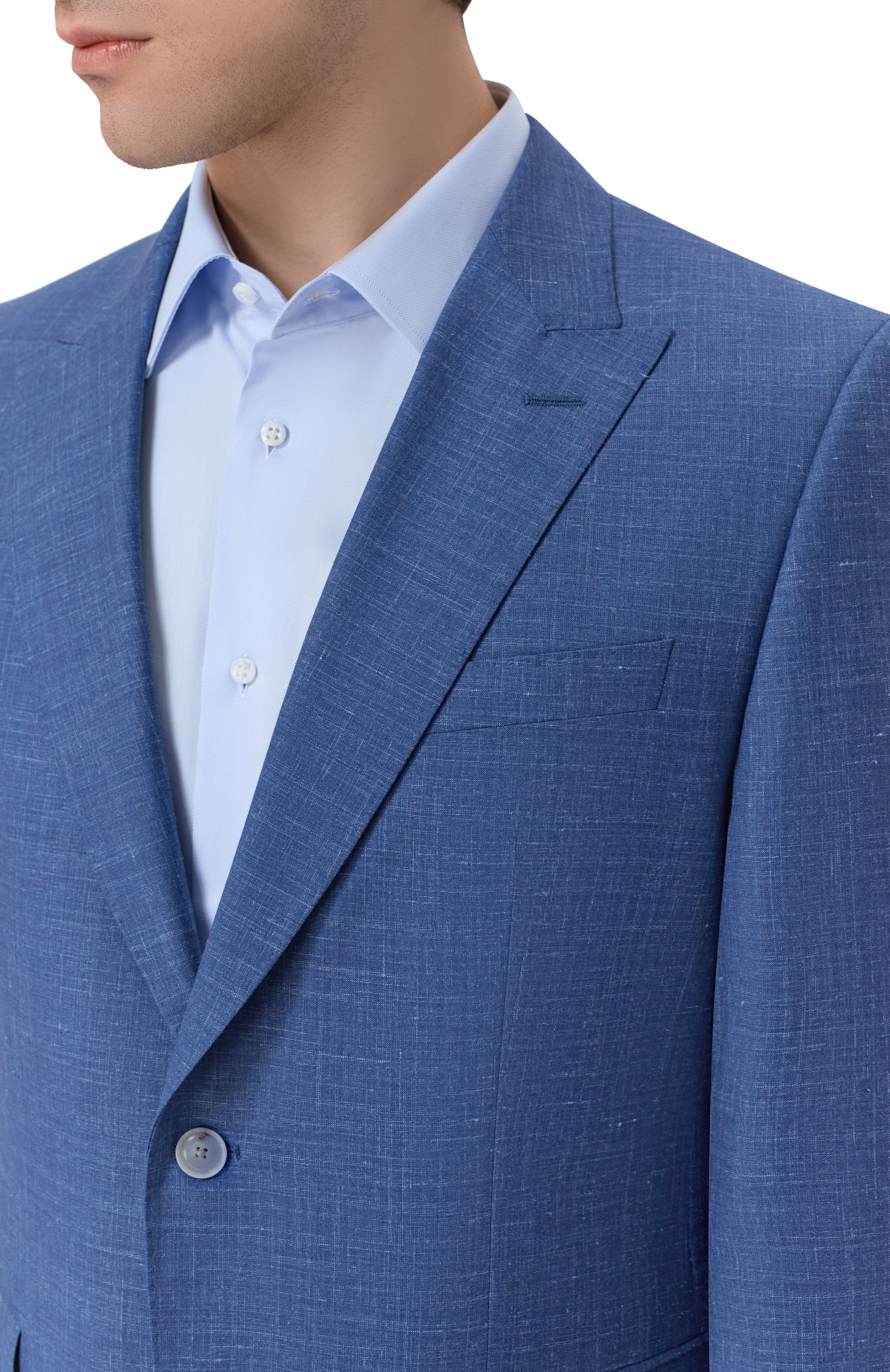 Пиджак из шерсти и шелка BOSS, арт. 50562604, фото 5