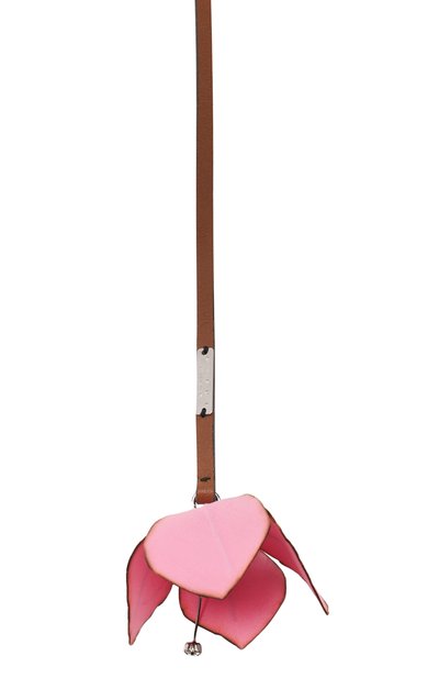 Кожаный кулон с текстильными подвесками в виде цветка MARNI, арт. C0MVW12A00/T2000, фото 2